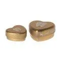 Tooth box, 2-piece set - gold