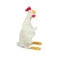 Cuddly toy chicken large white