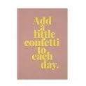 Postcard from tadah.ch Add a little confetti - Stationery items for office and school | Stadtlandkind