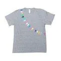 T-Shirt Garland Grey - Can be used as a basic or eye-catcher - great shirts and tops | Stadtlandkind
