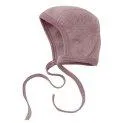 Bonnet pour bébé Merino bois de rose melange - Bonnets et chapeaux pour protéger votre bébé du vent et des intempéries | Stadtlandkind