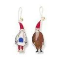 Pendant Elves Couple Set of 2