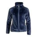 Women's Fleece Jacket Romy Total Solar Eclipse - Wind-repellent and light - our transitional jackets and vests | Stadtlandkind