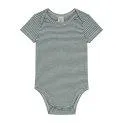 Baby Body Blue Grey/Cream - Bodies for the layered look or alone as a summer outfit | Stadtlandkind