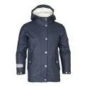 Imperméable d'hiver Enie navy - Le jeu et l'amusement sous la pluie ne sont pas limités grâce à nos vestes de pluie. | Stadtlandkind