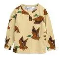 Long sleeve shirt Ducks Aop Grandpa Yellow - Brightly colored but also simple long-sleeved shirts in Scandinavian designs for the cooler days | Stadtlandkind