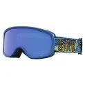 Skibrille Buster Flash blue shreddy yeti