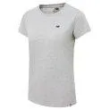 W NB Small Logo Tee athletic grey - Can be used as a basic or eye-catcher - great shirts and tops | Stadtlandkind