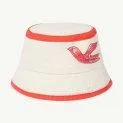 Bucket Hat Starfish White Bird - De grandes casquettes et des chapeaux de soleil - pour que la tête de vos enfants soit également b | Stadtlandkind