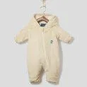 Baby Overall Mou High-Loft Fleece Beige - Rompers and overalls in various colors and shapes | Stadtlandkind