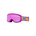 Skibrille Buster Flash pink geo camo;amber pink S2