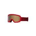 Skibrille Chico 2.0 Basic red solar flair;amber rose S2 - Top ski helmets and goggles for a top trip in the snow | Stadtlandkind