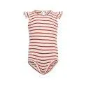 Body bébé Bippi soie Poppy Stripes - Une mode bébé durable fabriquée à partir de matériaux de haute qualité | Stadtlandkind