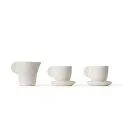 Ceramic Miniature Tea Set Off-White