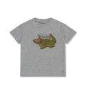 T-Shirt Famo Grey Melange - shop
