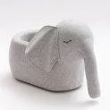 bou - Roll elephant gray melange - Toys for young and old | Stadtlandkind