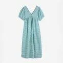 Kleid Vichy V-Neck Turquoise - Für jede Saison und jeden Anlass das perfekte Kleid | Stadtlandkind