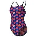 Reversible Challenge Back swimsuit navy/multi - Swimsuits for adults for absolute comfort in the water | Stadtlandkind