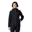 Jacket Stretch Ozonic black 010 - Also in wet weather top protected against wind and weather | Stadtlandkind