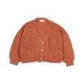 Cardigan Pockets Terracota - Avec les tricots, vos enfants sont également protégés de manière optimale contre le froid. | Stadtlandkind