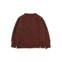 Knitted sweater Botonato Brownie