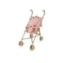 Doll buggy Powder Pink Check - Everything your doll needs to feel comfortable | Stadtlandkind