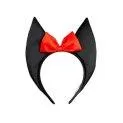 Serre-tête Bat Ears Satin Black - Des accessoires pour cheveux beaux et pratiques pour vos enfants | Stadtlandkind