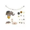 Safari birthday set - Beautiful items for a cool wall decoration | Stadtlandkind