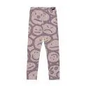 Leggings Silly Faces Lilas - Leggings pour le confort absolu dans la vie quotidienne de vos enfants | Stadtlandkind