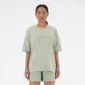 T-shirt Hyper Density Oversized olivine - Can be used as a basic or eye-catcher - great shirts and tops | Stadtlandkind