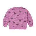 Sweatshirt Pocket Purple Pink - Sweatshirts und tollen Strick halten deine Kinder auch an kalten Tagen warm | Stadtlandkind