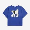 T-shirt Fairy Dog Blue - T-shirts et hauts pour les jours plus chauds en matériaux de haute qualité | Stadtlandkind