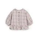 Baby blouse Checked Memories - Festive baby dresses made of high quality materials | Stadtlandkind