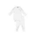 Set cadeau New Born Gentle White - Des bodies pour le look superposé ou seul comme tenue d'été | Stadtlandkind