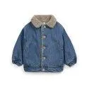 Denim jacket - Exciting winter jackets and coats for a splash of color in the gray season | Stadtlandkind