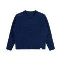 Sweater Round Neck Royal Blue - In knitwear your children are also optimally protected from the cold | Stadtlandkind