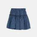 Skirt Martinak2334 Blue - Super comfortable and also top chic - skirts from Stadtlandkind | Stadtlandkind