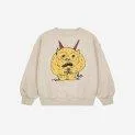 Sweatshirt Charming Monster Offwhite - Sweatshirts in different designs with zippers, buttons or completely without in the classic version | Stadtlandkind