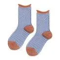 Socken Corbusier Crew - Cornflower 