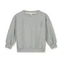 Birthday Sweatshirt 2 Grey Melange Blue Moon 