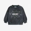 Sweatshirt It's Magic Black - Sweatshirts in verschiedenen Designs mit Reissverschluss, Knöpfen oder ganz ohne in der klassischen Variante | Stadtlandkind