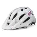 Casque vélo Fixture II MIPS matte white/pink ripple - Des casques de vélo sympas pour une conduite sûre | Stadtlandkind