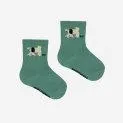 Chaussettes de bébé Fairy Dog Green - Chaussettes en différentes variations pour votre bébé | Stadtlandkind