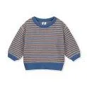 Baby knitted sweater Merino Blue Moon Biscuit - With knitted sweaters and cardigans optimally protected from the cold | Stadtlandkind