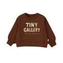 Baby sweatshirt Tiny Gallery Chocolate - T-shirts and with cool prints, ruffles or simple designs for your baby | Stadtlandkind