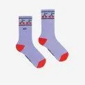 Bobo Cherry Lavender socks - The right sock in the highest quality for every season and age with and without ABS | Stadtlandkind