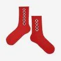 Bobo Diamonds Red socks - The right sock in the highest quality for every season and age with and without ABS | Stadtlandkind