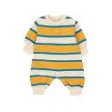 Baby one-piece Stripes Vanilla Mustard - Rompers and overalls in various colors and shapes | Stadtlandkind