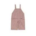 Baby Latzhose Striped Taupe - Strampler und Overalls in diversen Farben und Formen | Stadtlandkind