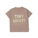 T-shirt Tiny Gallery Taupe - T-shirts and tops for the warmer days made of high quality materials | Stadtlandkind